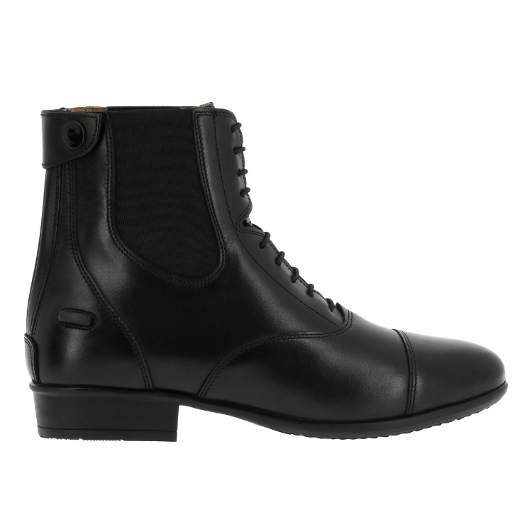 Boots Equithème Chic Lacet & Zip NOIR