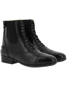 Boots Equithème Chic Lacet & Zip NOIR