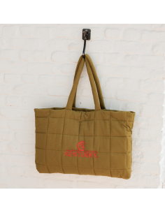 Sac Matelassé Kentucky Logo KAKI 2