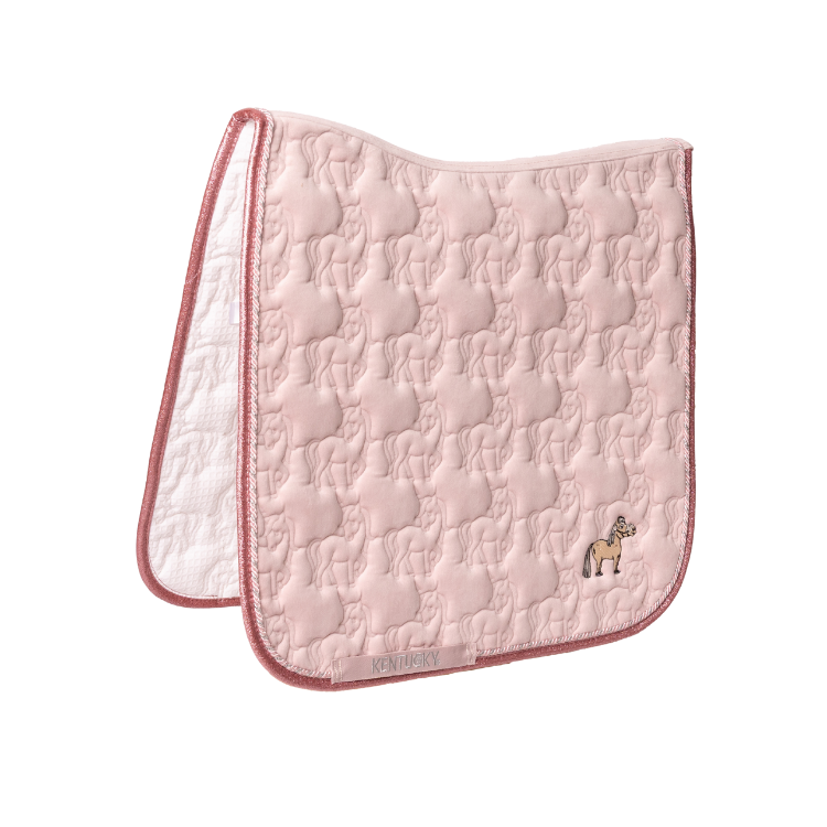 Tapis De Selle Kentucky Unicorn Glitter ROSE SOFT