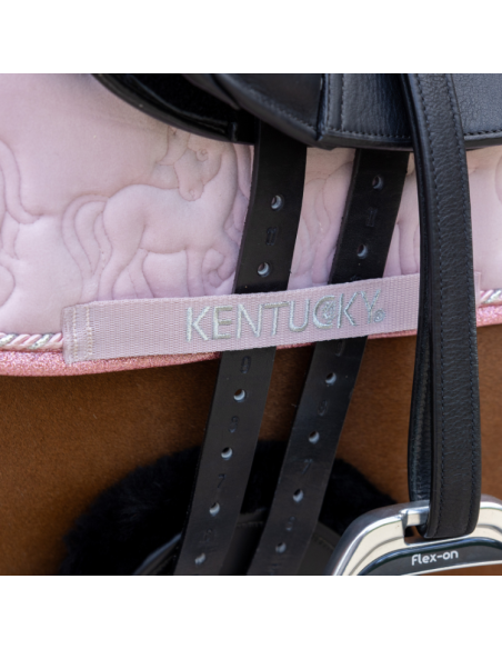 Tapis De Selle Kentucky Unicorn Glitter ROSE SOFT