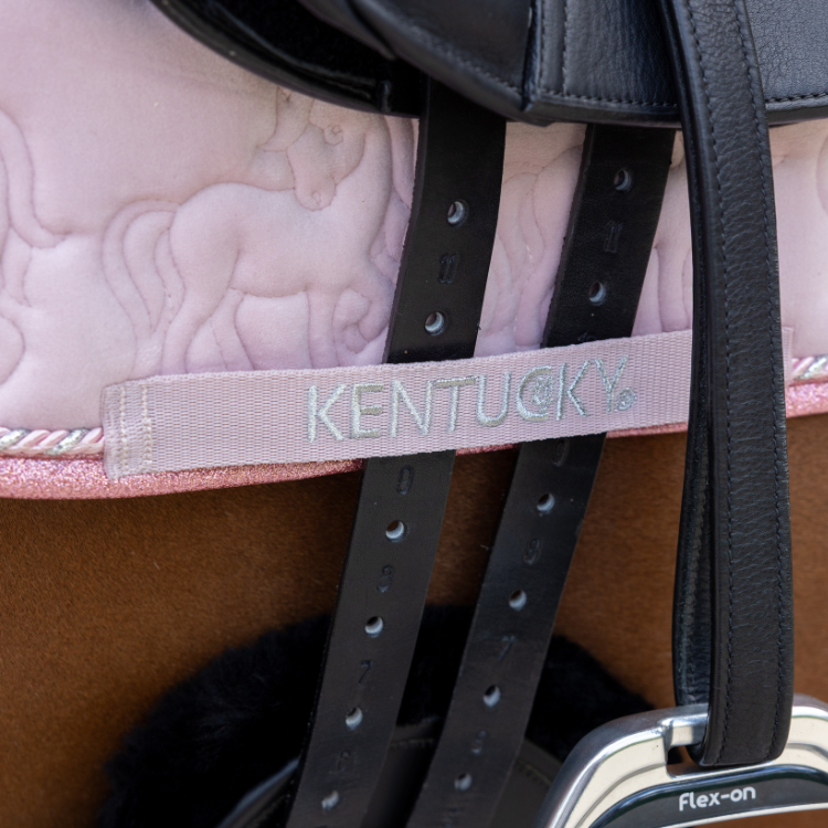 Tapis De Selle Kentucky Unicorn Glitter ROSE SOFT
