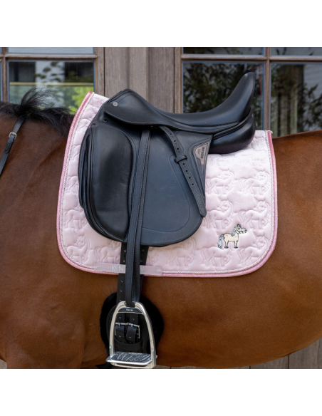 Tapis De Selle Kentucky Unicorn Glitter ROSE SOFT