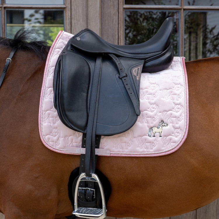 Tapis De Selle Kentucky Unicorn Glitter ROSE SOFT