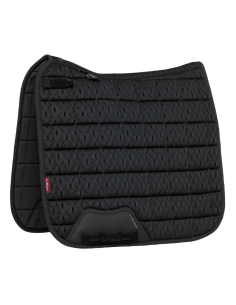 Tapis De Selle LeMieux Square Self-Cool 3D Mesh Dressage BLANC 2