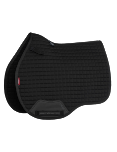 Tapis De Selle LeMieux Square Coton Mixte NOIR