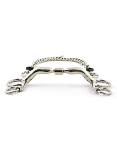 Jump'In Small Cheek Anatomical Pelham Blocked Bit