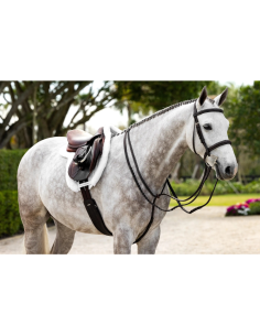 LeMieux ProSorb Merinos+ Wool Hunter Saddle Pad 2