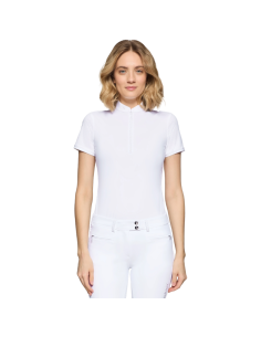 Polo Samshield Aloise Manches Courtes SS26 BLANC