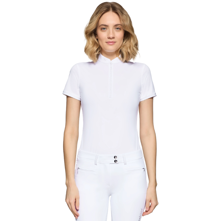 Polo Samshield Aloise Manches Courtes SS26 BLANC
