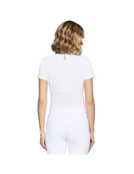 Polo Samshield Aloise Manches Courtes SS26 BLANC