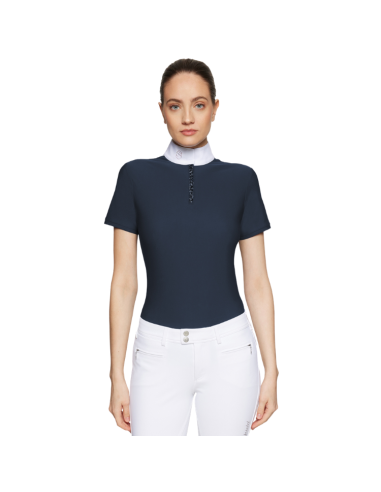 Polo Samshield Roxy Premium Manches Courtes SS26 ROSE POUDRE