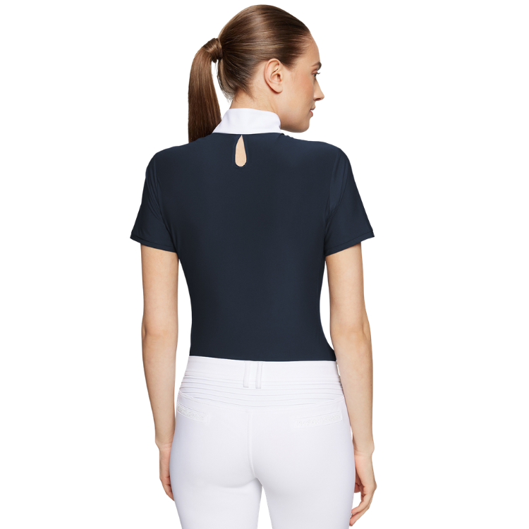 Polo Samshield Roxy Premium Manches Courtes SS26 MARINE