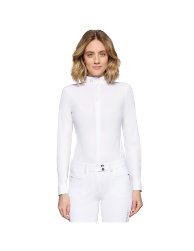 Polo Samshield Roxanne Premium Manches Longues SS26 MARINE