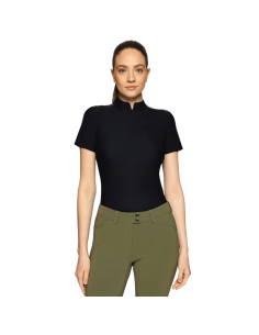 Polo Samshield Bruna Premium Manches Courtes SS26 NOIR
