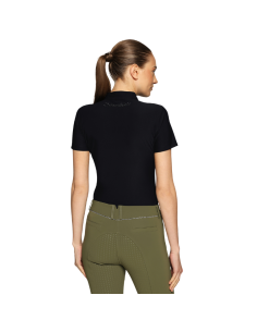 Polo Samshield Bruna Premium Manches Courtes SS26 NOIR 2