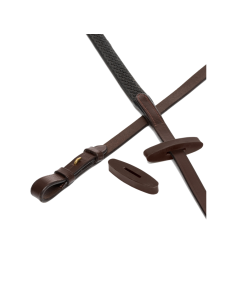 Arrêtoirs De Rênes LeMieux Caoutchouc NOIR 2