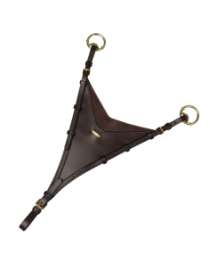 Martingale LeMieux Avec Protection De Poitrail NOIR/SILVER 2