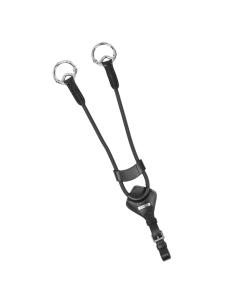 Martingale LeMieux Elastique Avec Protection Poitrail NOIR