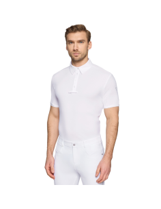 Polo Samshield Calvin Manches Courtes SS26 BLANC