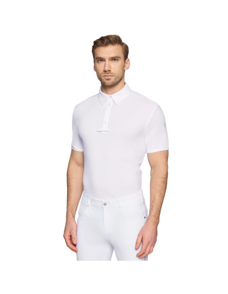 Polo Samshield Calvin Manches Courtes SS26 BLANC