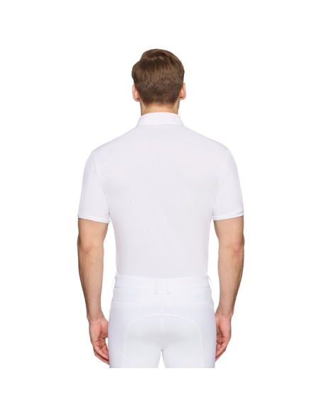 Polo Samshield Calvin Manches Courtes SS26 BLANC
