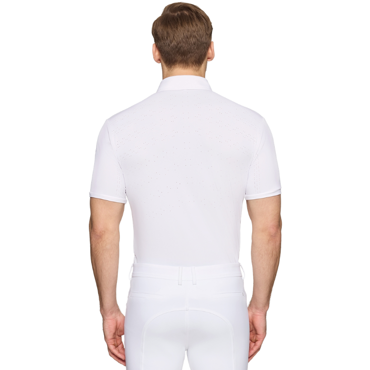 Polo Samshield Calvin Manches Courtes SS26 BLANC