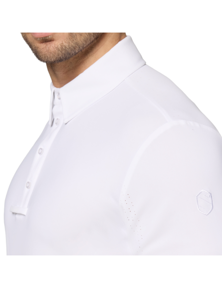 Polo Samshield Calvin Manches Courtes SS26 BLANC