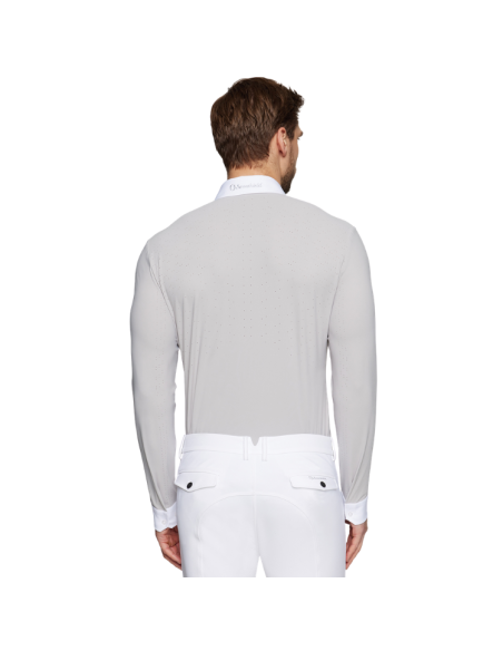 Polo Samshield Come Manches Longues SS26 GRIS CLAIR