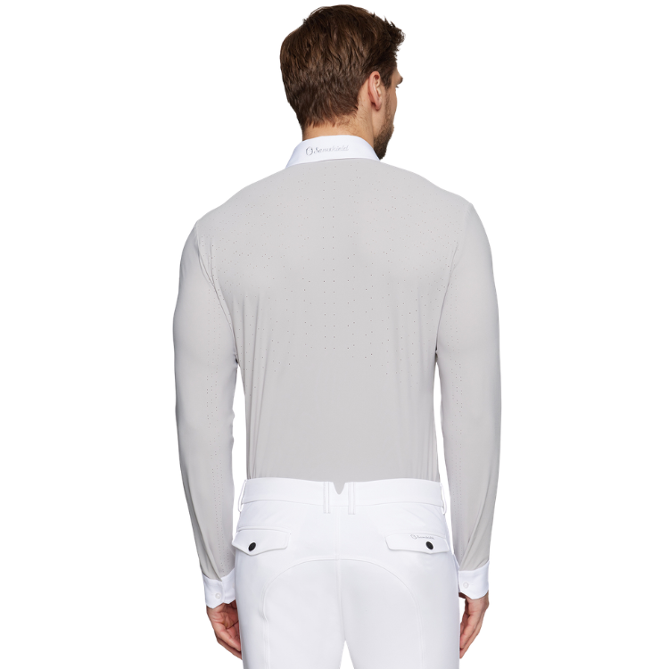 Polo Samshield Come Manches Longues SS26 GRIS CLAIR
