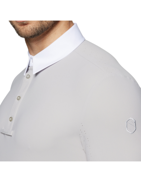 Polo Samshield Come Manches Longues SS26 GRIS CLAIR