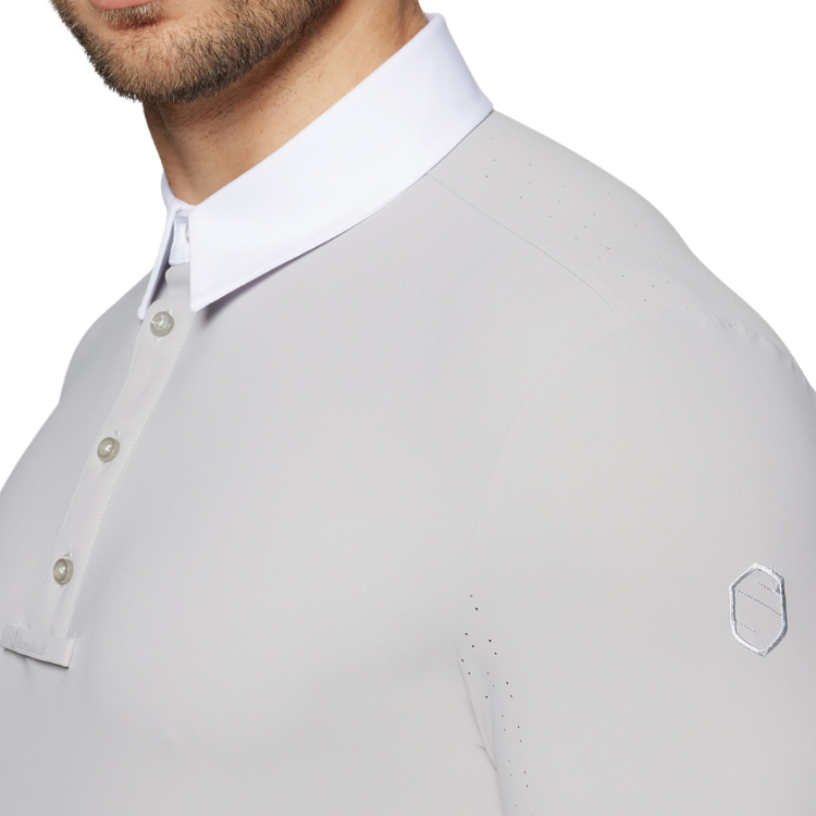 Polo Samshield Come Manches Longues SS26 GRIS CLAIR