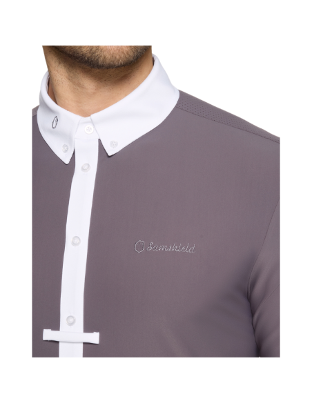 Chemise Samshield Smith Manches Longues SS26 STONEY GREY
