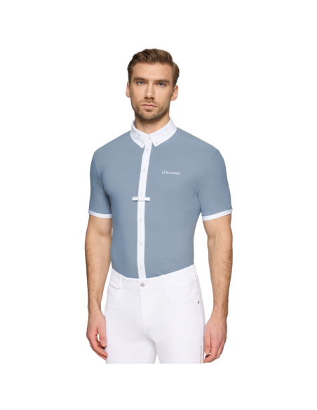 Chemise Samshield Corentin Manches Courtes SS26 DUSTY BLUE