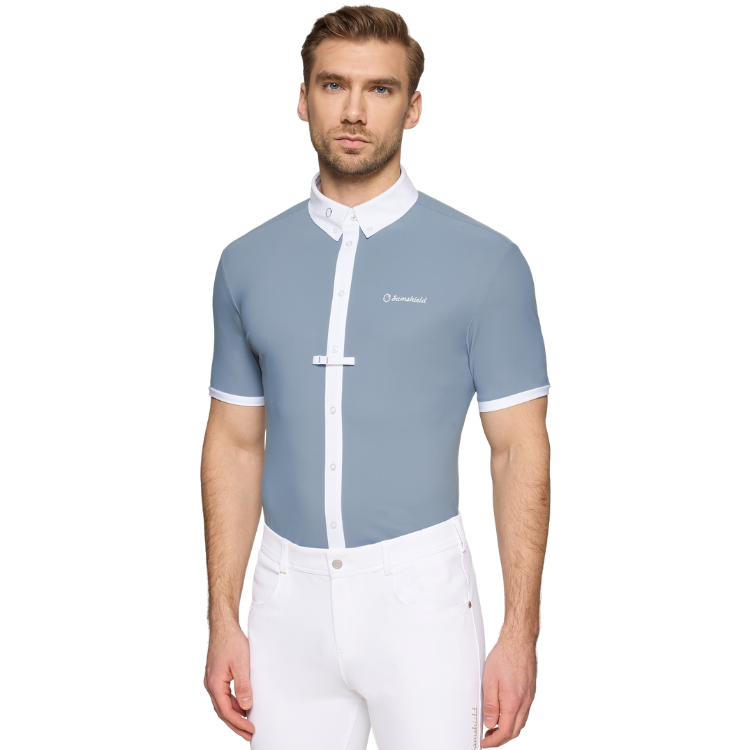 Chemise Samshield Corentin Manches Courtes SS26 DUSTY BLUE