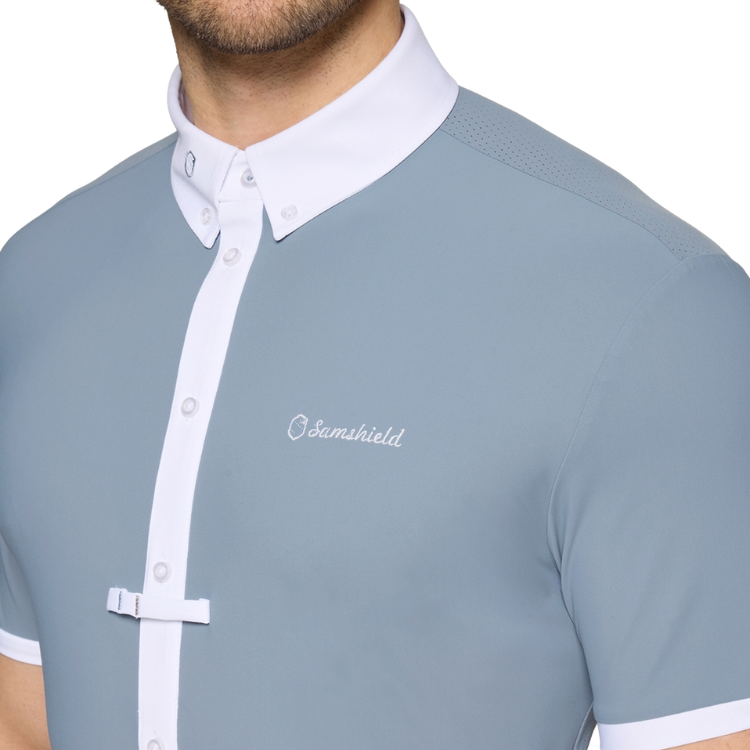 Chemise Samshield Corentin Manches Courtes SS26 DUSTY BLUE
