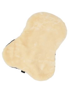 Couvre Selle LeMieux Laine Synthétique NOIR 2