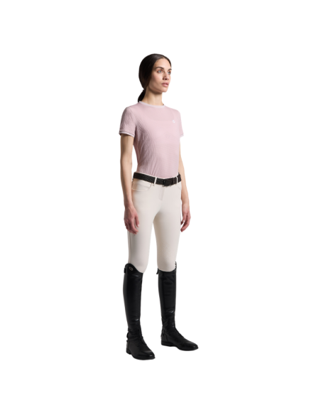 T-Shirt Cavalleria Toscana Stripe Jersey VIOLET ICE