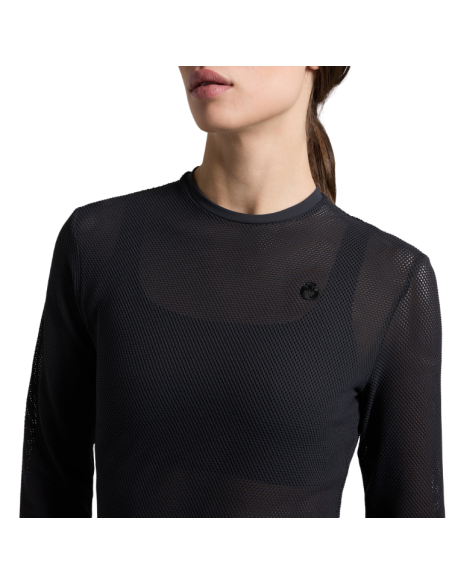 T-Shirt Cavalleria Toscana Jersey Performance L/S OCEAN BLUE