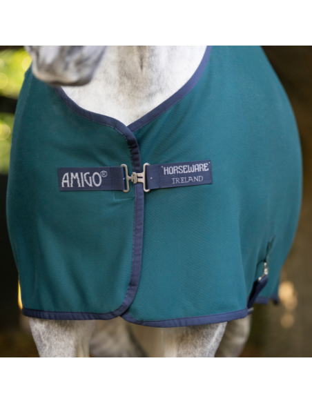 Chemise Séchante Horseware Amigo Jersey VERT DYNASTY/MARINE/ARGENT