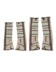 Guêtres Anti-Mouches LeMieux Arika Mesh MARINE/GRIS 2