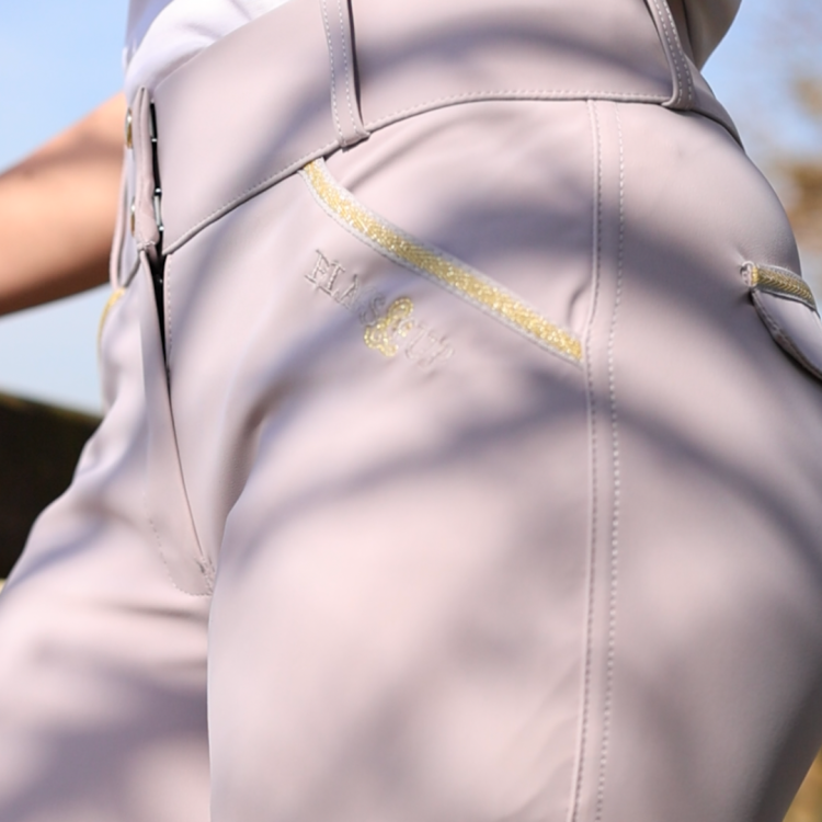 Pantalon Flags&Cup Catarina Femme gris