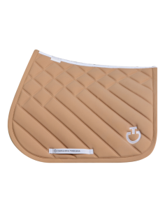 Tapis De Selle Cavalleria Toscana Diamond & Lines Quilted Jumping BLUSH