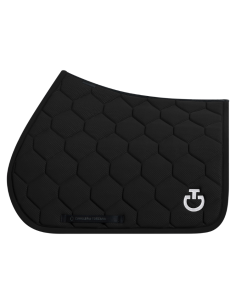 Tapis De Selle Cavalleria Toscana Quilted Perforated Jumping VIOLET ICE 2