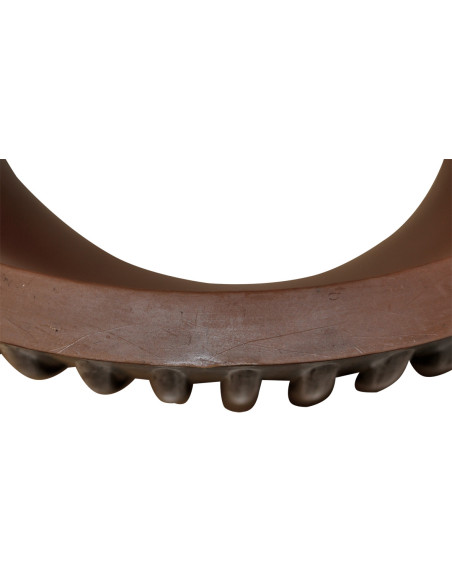 Cloches striées épaisses fermées