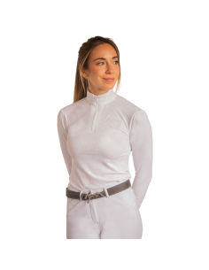 Polo De Concours Pénélope Bruges Mesh BLANC
