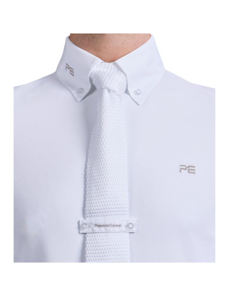 Chemise De Concours Premier Equine Giulio BLANC