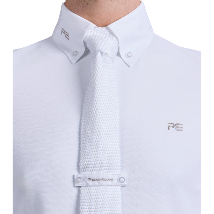 Chemise De Concours Premier Equine Giulio BLANC