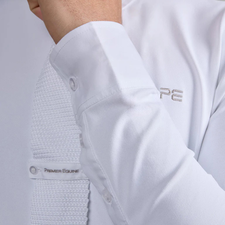 Chemise De Concours Premier Equine Giulio BLANC