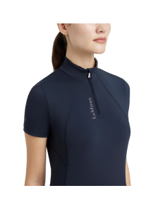 Polo Technique LeMieux Classique Manches Courtes MARINE 2